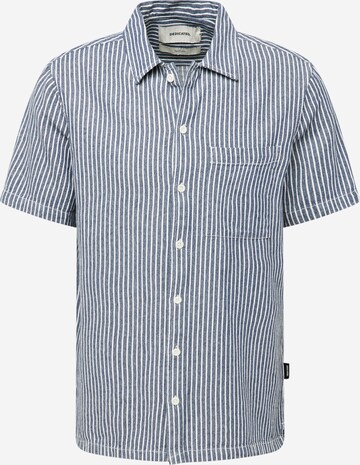 DEDICATED. Regular fit Button Up Shirt 'Brantevik' in Blue: front