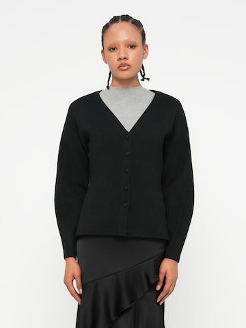 JDY Вязаная кофта 'JDYPrime' в Черный: спереди