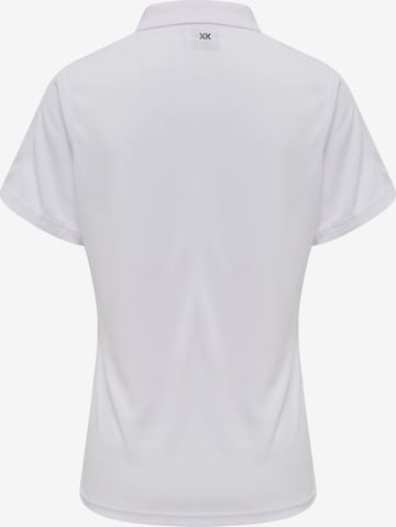 Hummel Poloshirt 'CORE XK FUNCTIONAL' in Weiß