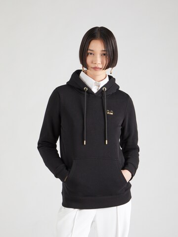 19V69 ITALIA Sweatshirt 'LUISA' in Schwarz: Vorderseite