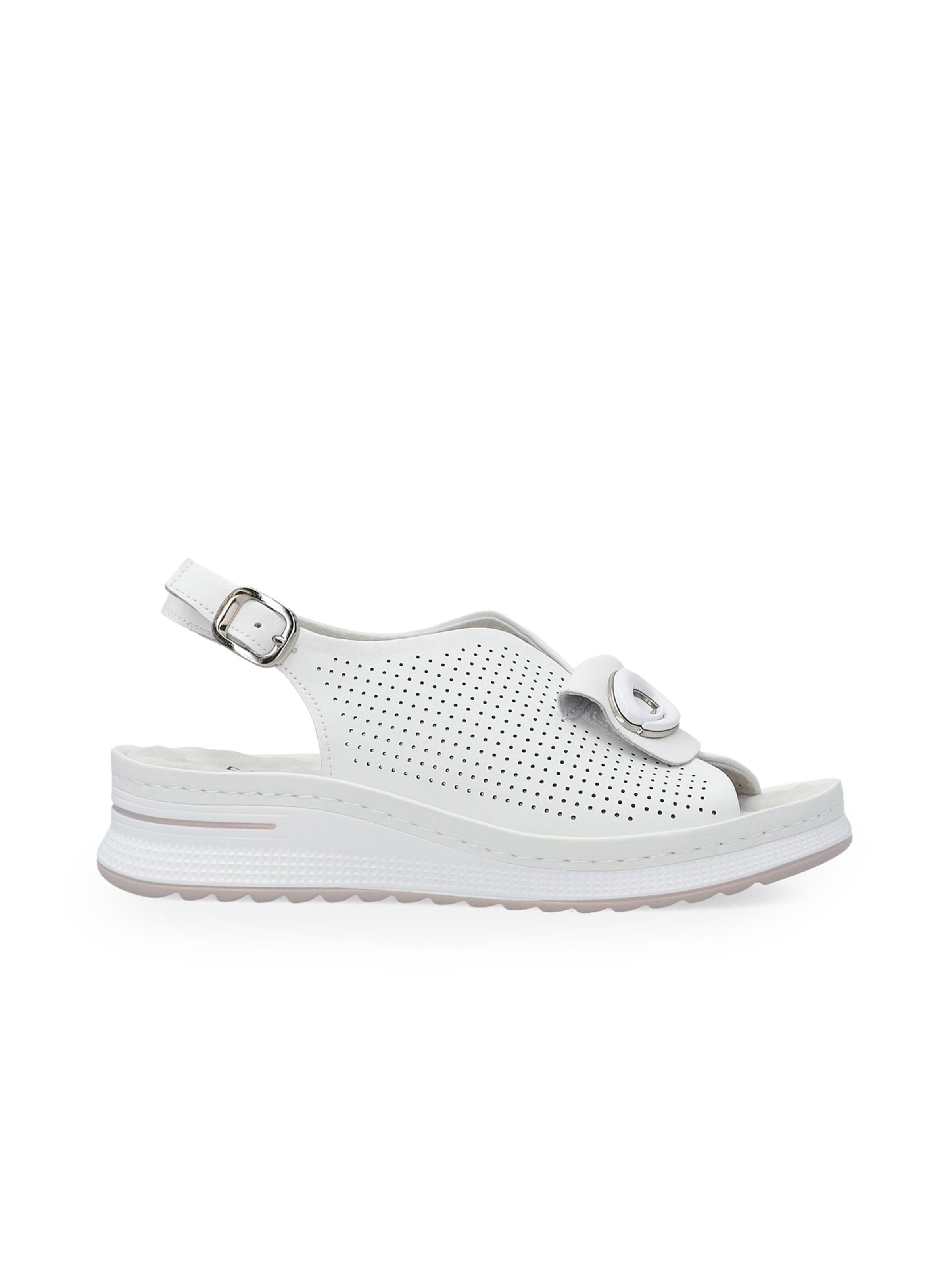 VENEZIA Sandals in White: front