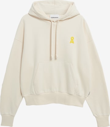 ARMEDANGELS Sweatshirt 'ICONIC Å FRANCISARAA' in Beige: Vorderseite