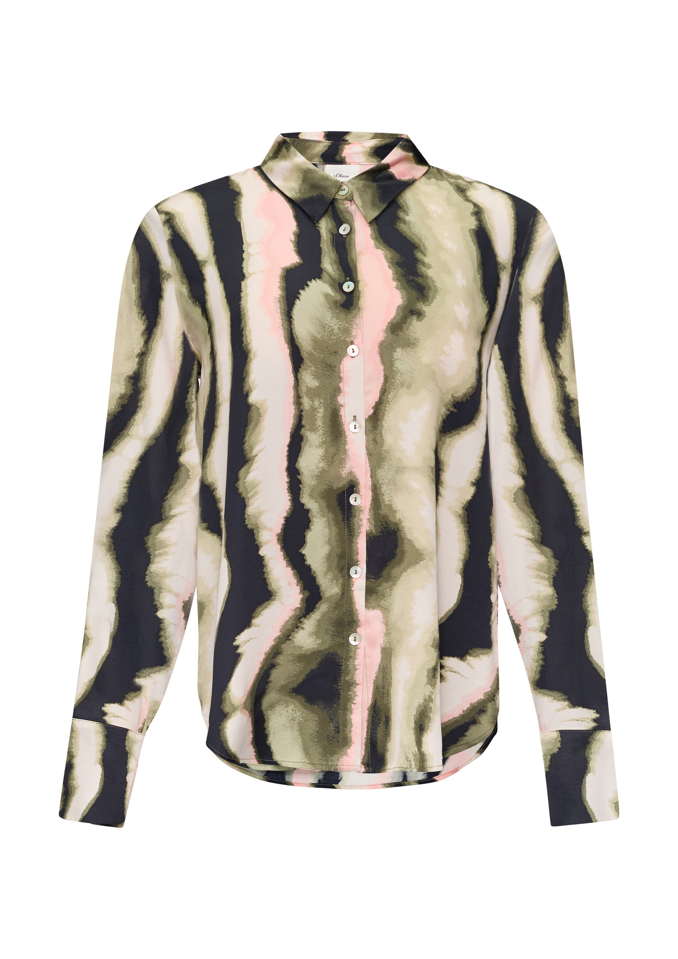 s.Oliver BLACK LABEL Blouse in Beige: front