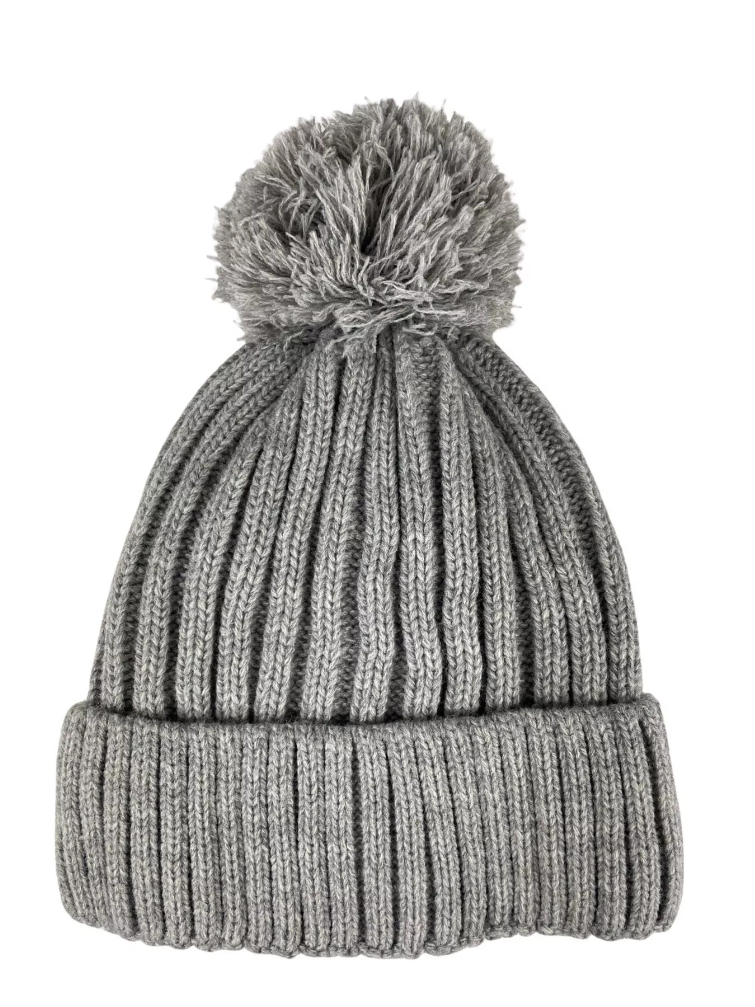 Kumixi Mütze‌‌ in Grau: Vorderseite