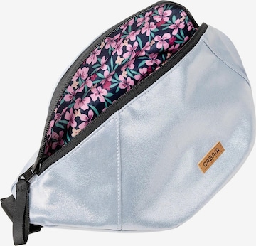 Cabaia Gürteltasche '2IN1 Medium Fiji' in Silber: Vorderseite