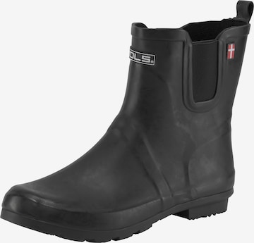 Mols Outdoor Rubber Boots in Black: front