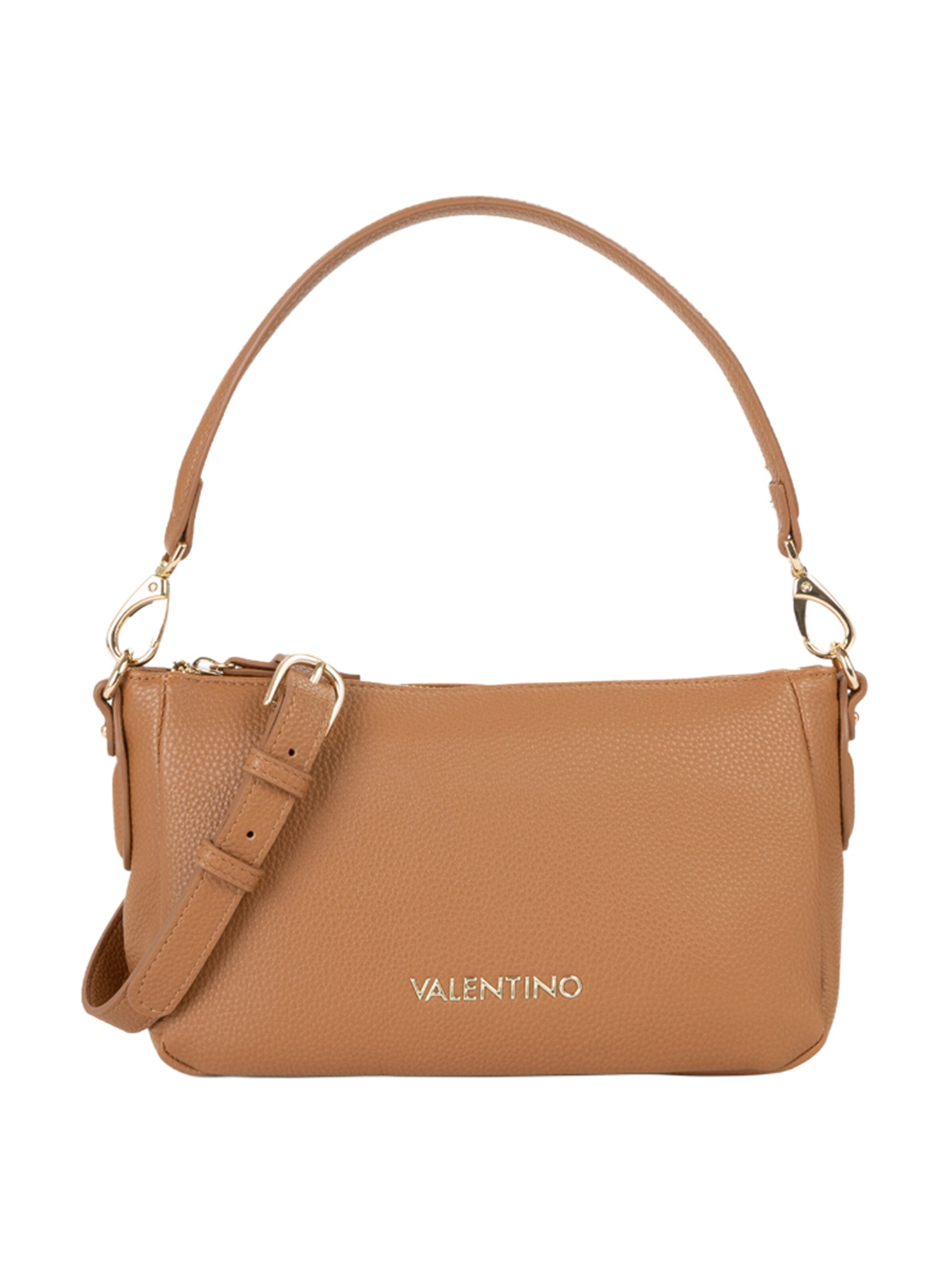 VALENTINO Чанта за през рамо в кафяво: отпред