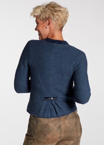 Regular Cardigan 'Malta' SPIETH & WENSKY en bleu