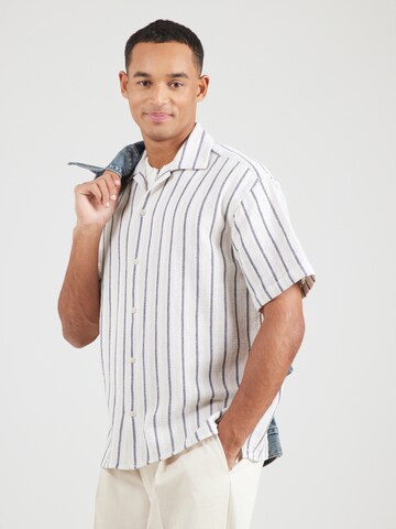 JACK & JONES Comfort Fit Skjorte 'JWHCoba' i hvid: forside