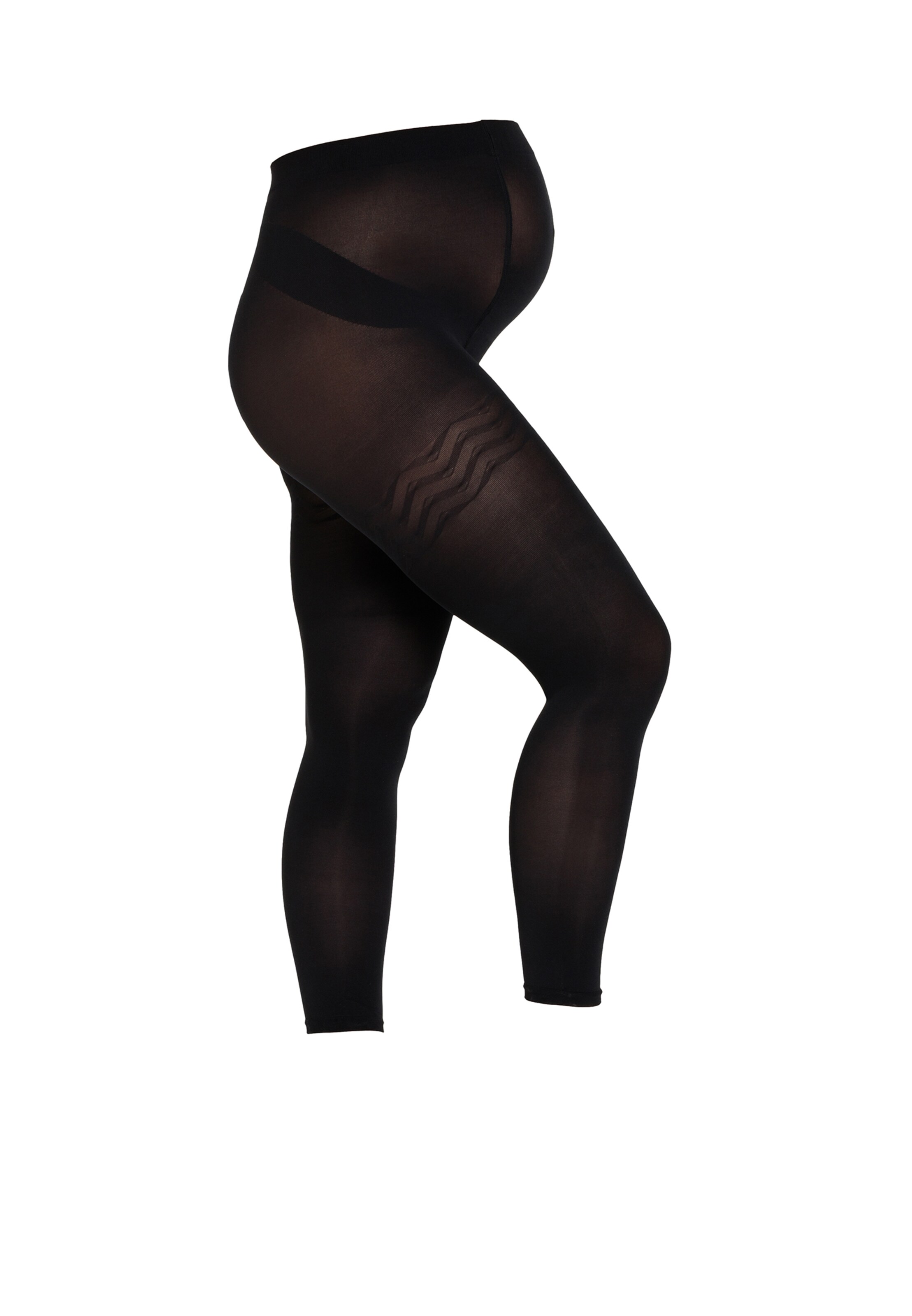 camano Panty's 'Premium 3D Econyl 50 DEN' in Zwart: voorkant