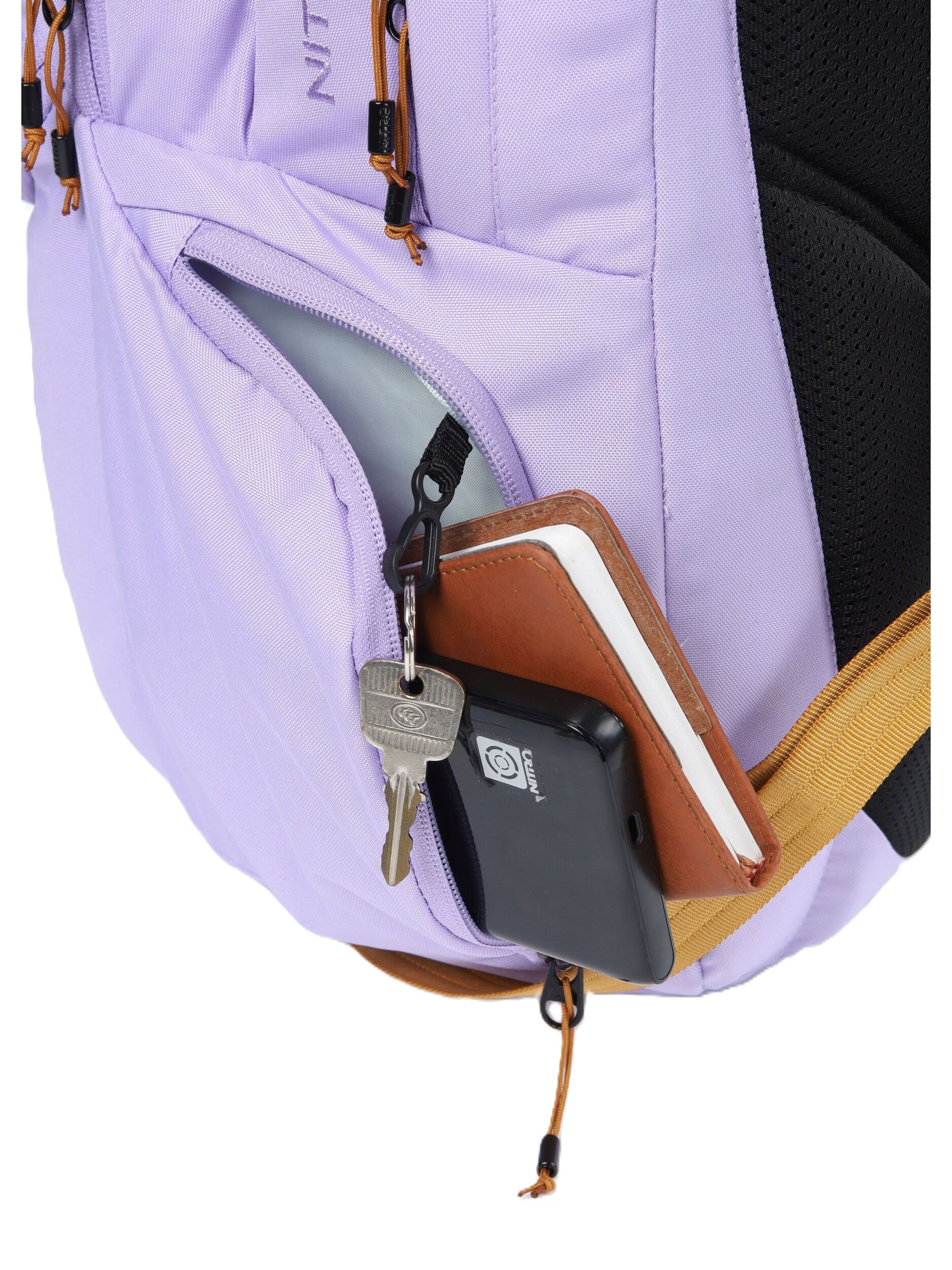 NITRO Rucksack FUTURE HERO in Lila