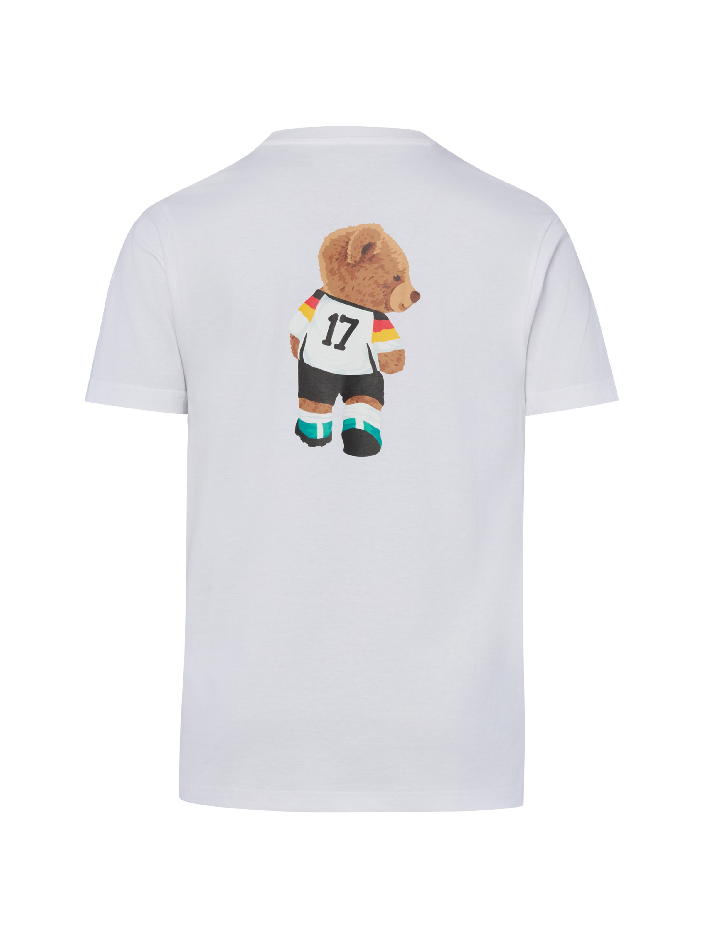 Chill Pill Shirt 'Football Bear' in Wit