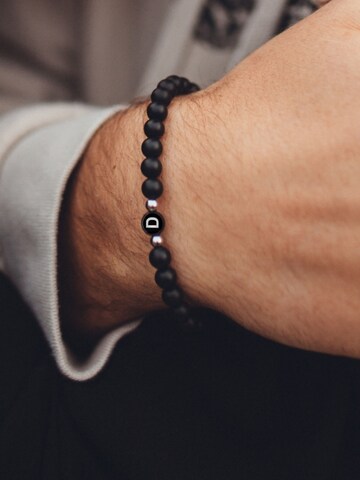 GOOD.designs Perlenarmband in Schwarz