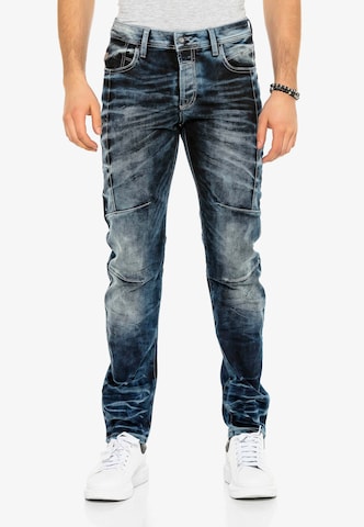 CIPO & BAXX Regular Jeans 'Thrive' in Blau: predná strana