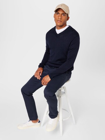 TOMMY HILFIGER - Slimfit Pantalón chino 'Denton' en azul