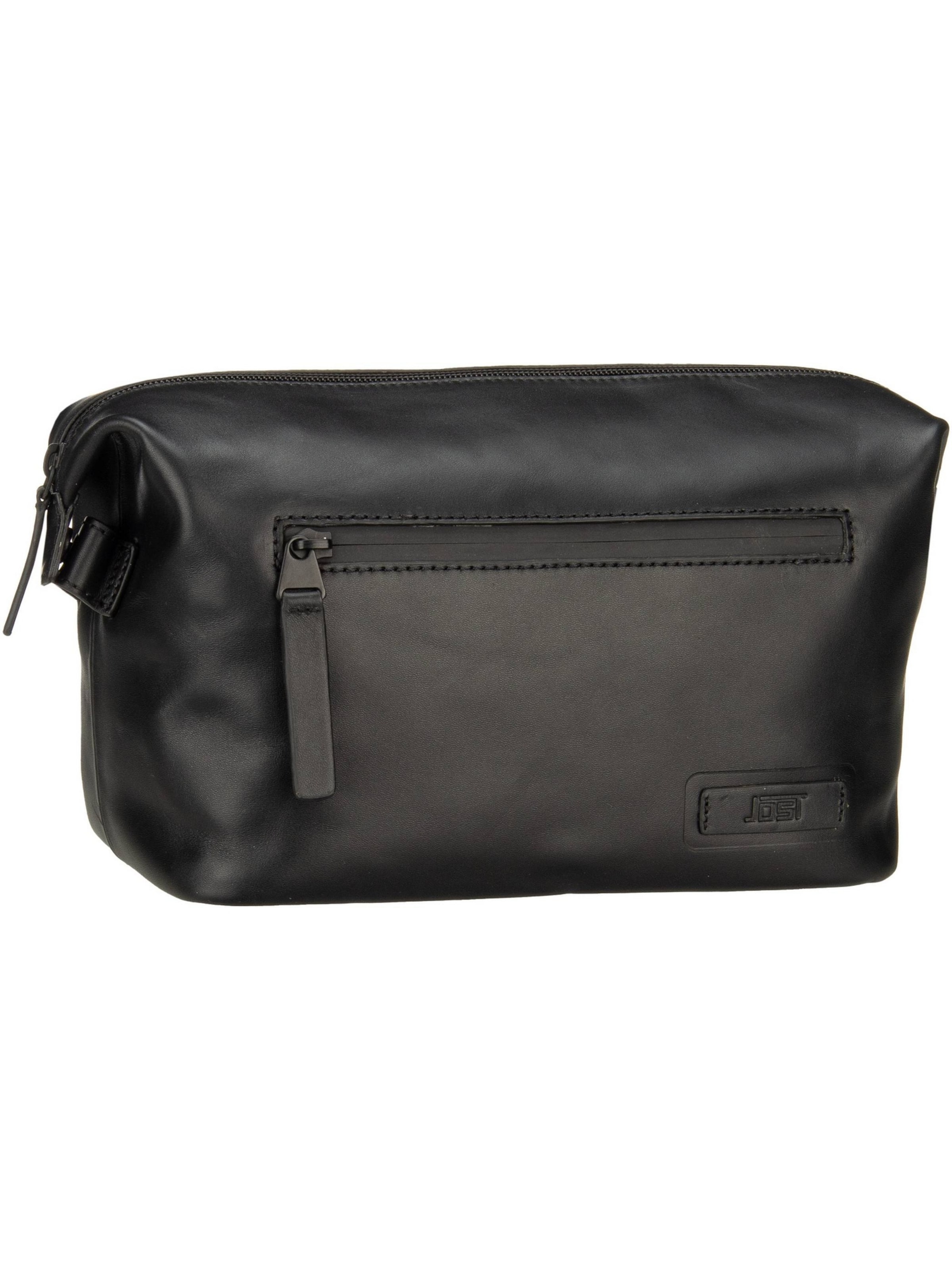 JOST Toiletry bag 'Aarhus' in Black: front