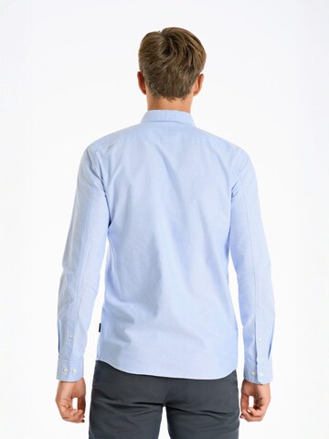 Junk de Luxe Regular fit Button Up Shirt in Blue