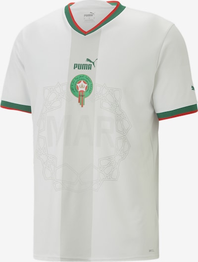 PUMA Jersey 'Marokko 22/23 Replica' in Pastel green / Dark green / Red / White, Item view