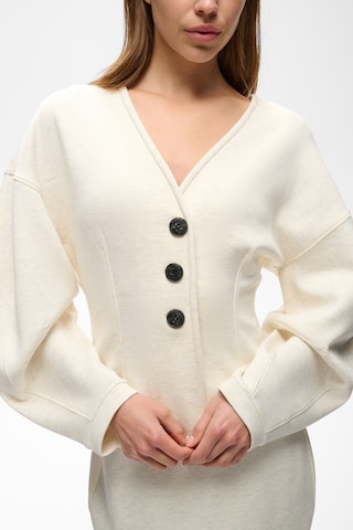 InWear - Sudadera con cremallera 'FariIW VincentIW' en beige
