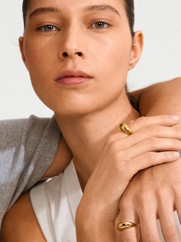 Bague 'PHASE' Pilgrim en or