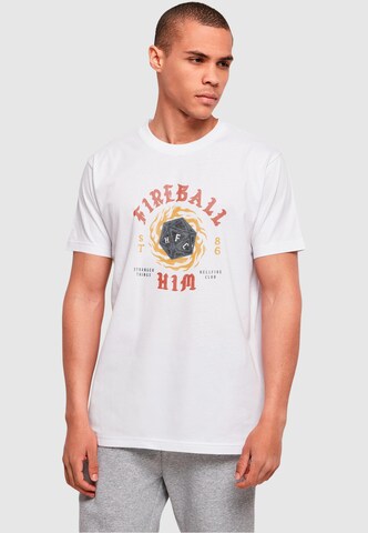 T-Shirt ABSOLUTE CULT en blanc : devant