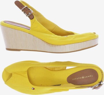 TOMMY HILFIGER Sandals & High-Heeled Sandals in 41 in Yellow: front