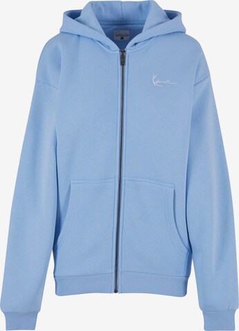 Karl Kani Sweatjacke 'KM-ZH011-090-11' in Blau: predná strana