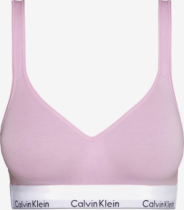 Bustier Soutien-gorge Calvin Klein Underwear en violet : devant