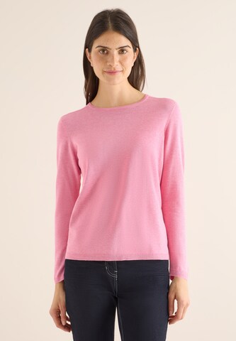 CECIL Sweater in Pink: front