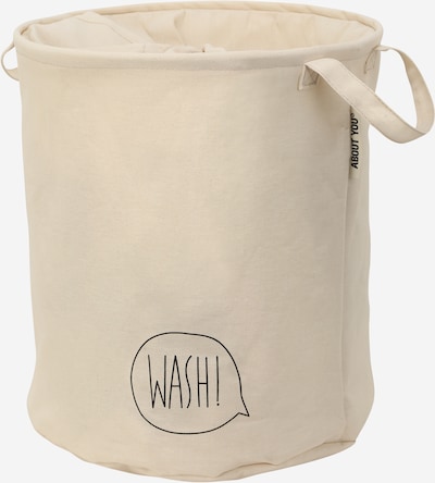 ABOUT YOU Vasketøjsbeholder 'Comfy S' i beige, Produktvisning