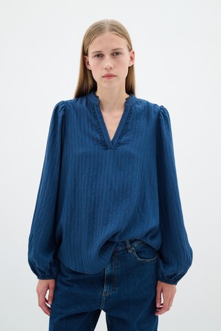 InWear Blouse 'Derma' in Blauw: voorkant