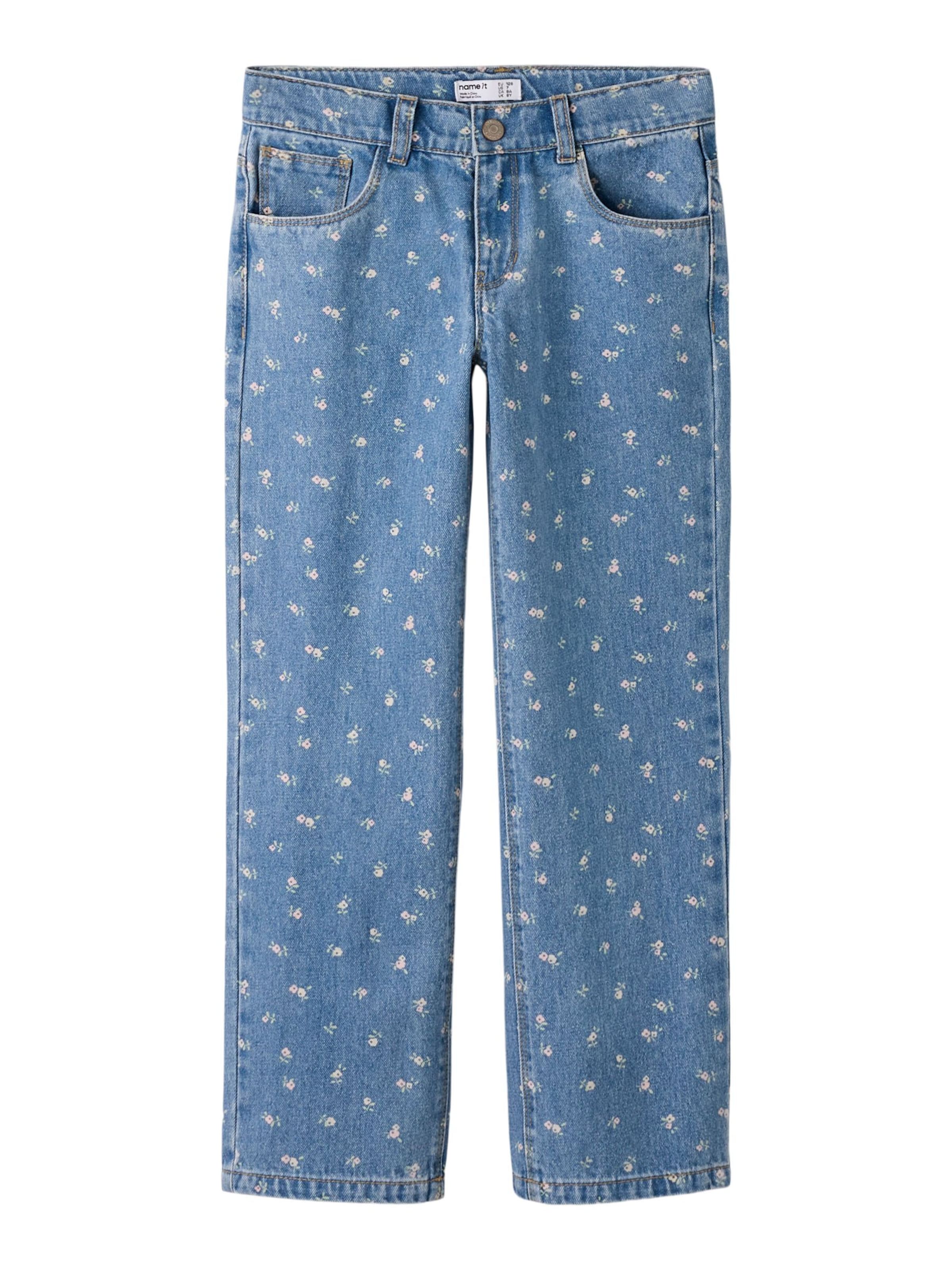 NAME IT - regular Vaquero en azul: frente