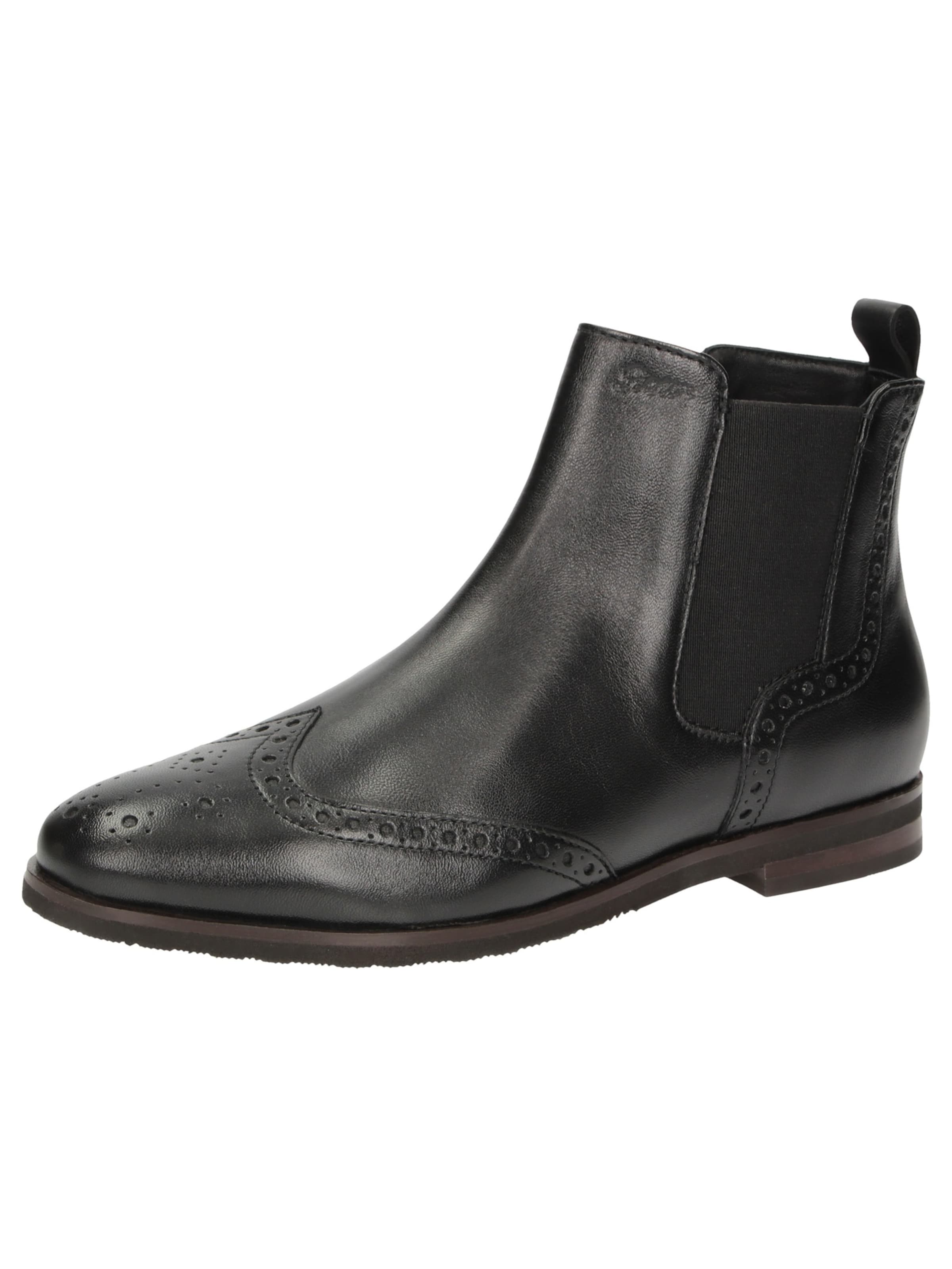 Bottines ' Bovinia-712 ' SIOUX en noir : devant