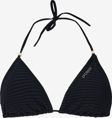 PROTEST Bikinitop 'MIXAleias' in Schwarz: Vorderseite