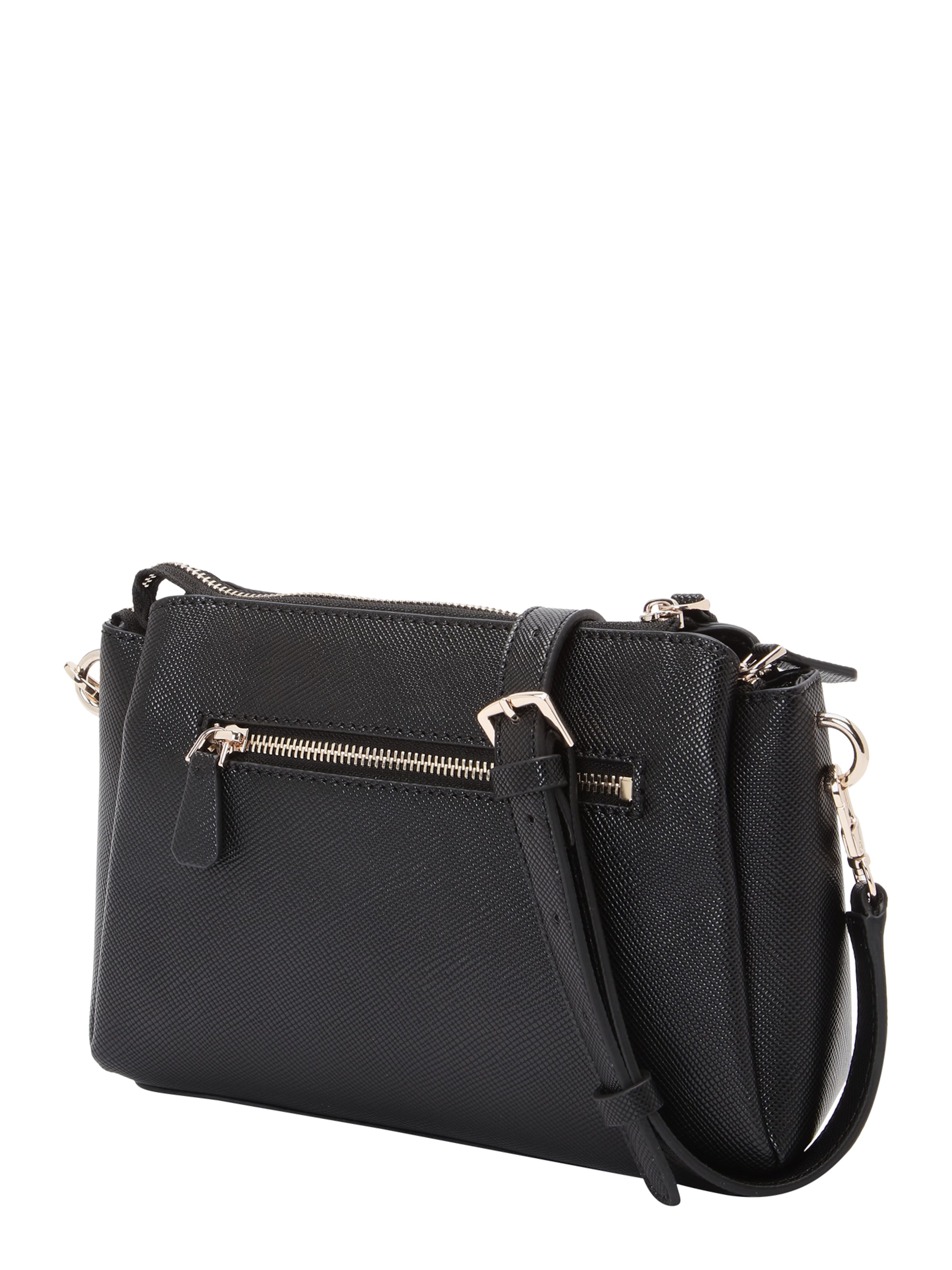 GUESS Τσάντα ώμου 'NOELLE II TRI COMP CROSSBODY' σε μαύρο