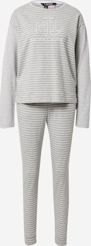 Lauren Ralph Lauren Pyjama in Grau: predná strana