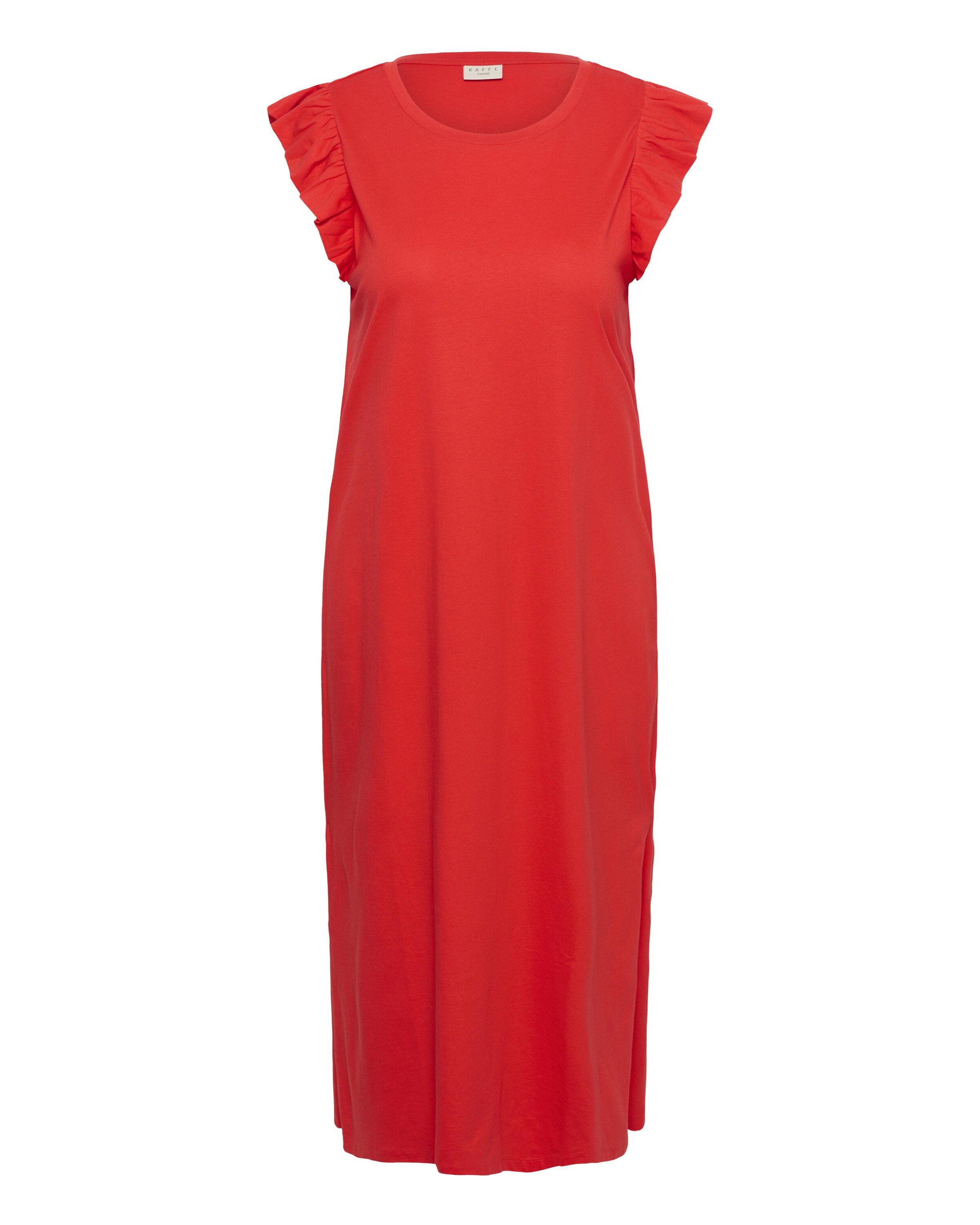 KAFFE CURVE Kleid 'KCcaline' in Rot: Vorderseite