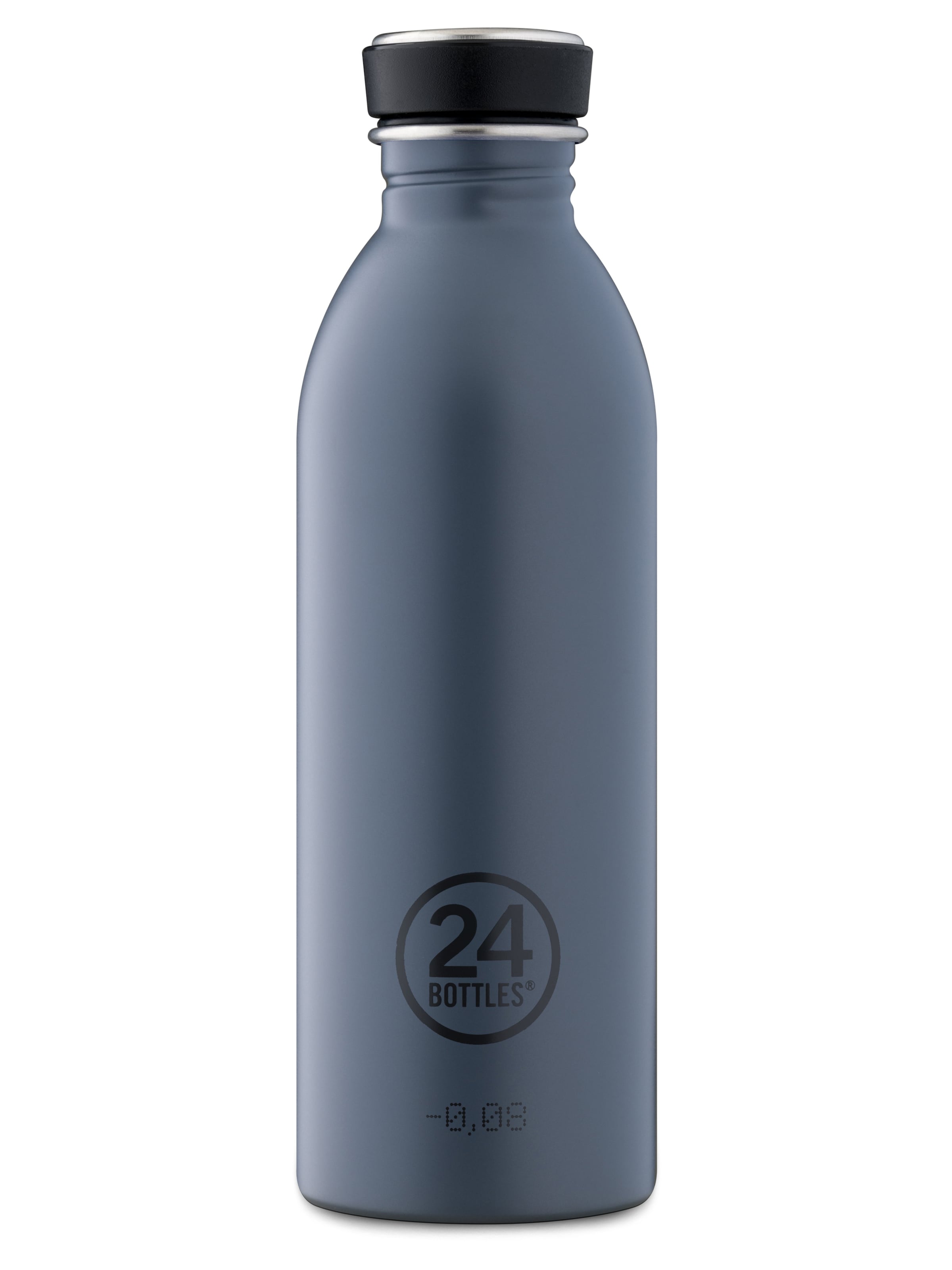 Borraccia 'Urban Basic' di 24Bottles in grigio: frontale