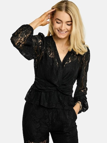 Liberte Essentiel Shirt ' TIKI ' in Black: front