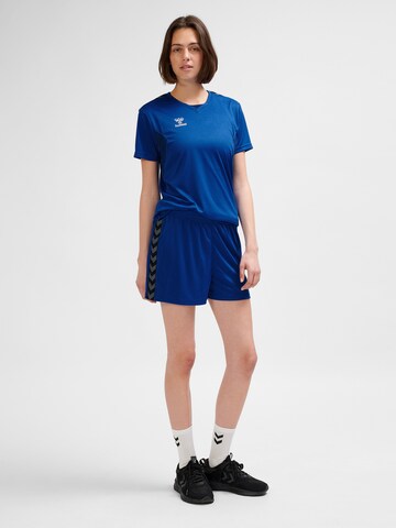 Hummel regular Sportsbukser 'Authentic' i blå: forside