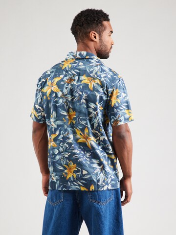 Superdry Классический крой Рубашка в Синий