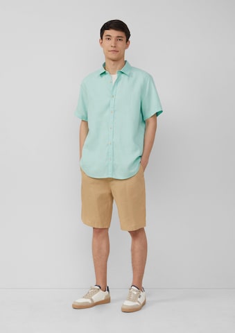 s.Oliver Comfort fit Button Up Shirt in Green