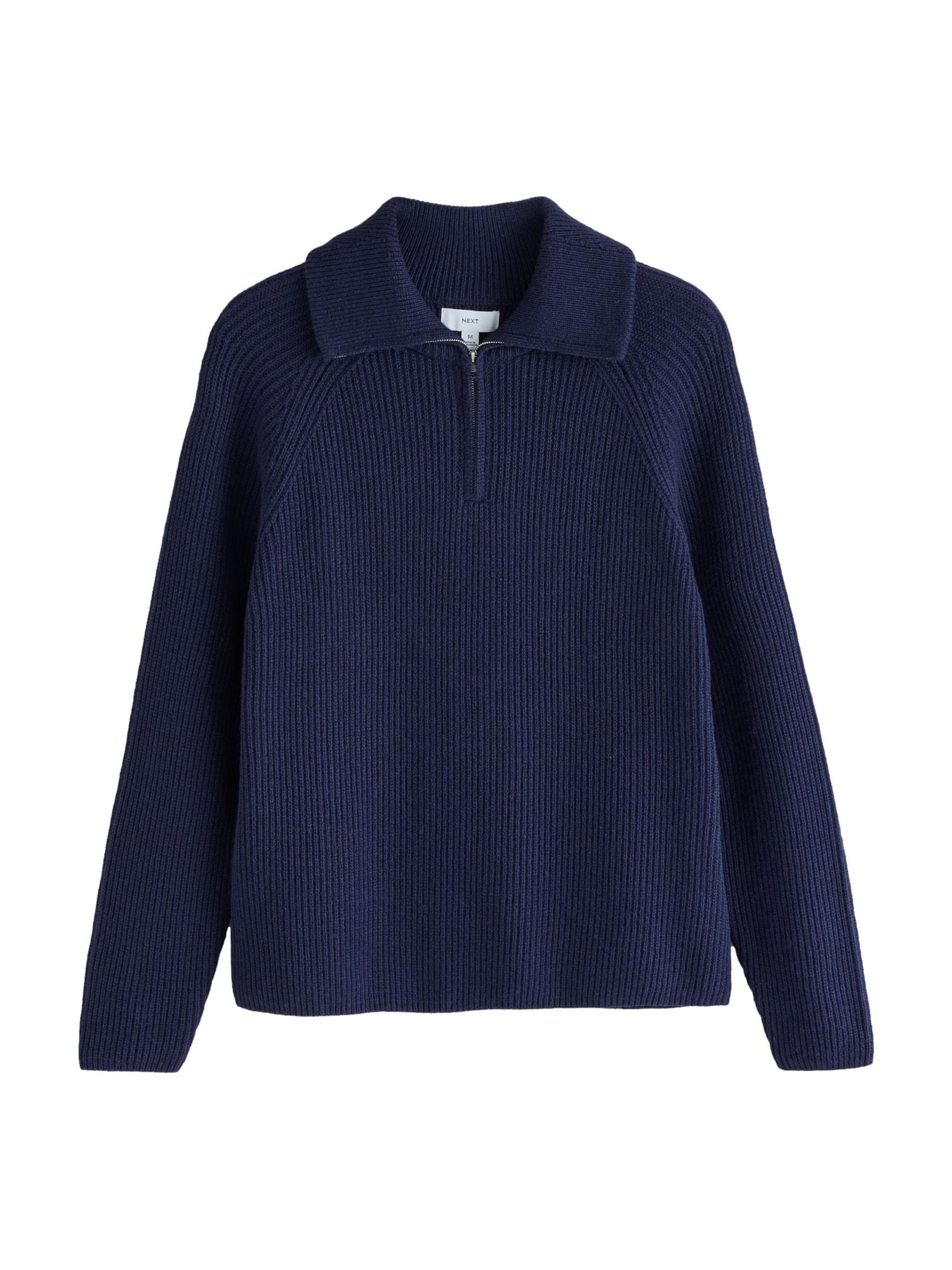 Next Pullover 'N. Premium' in L in navy, Produktansicht