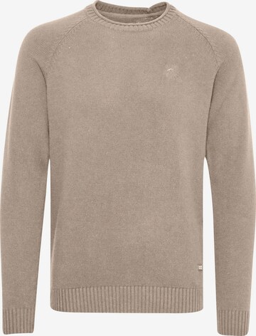 INDICODE JEANS Sweater 'Idtorin' in Beige: front