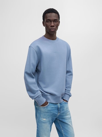 BOSS Sweatshirt 'WeSmall' in Blue