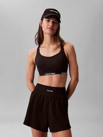 Calvin Klein Sport Bustier Sport bh in Zwart