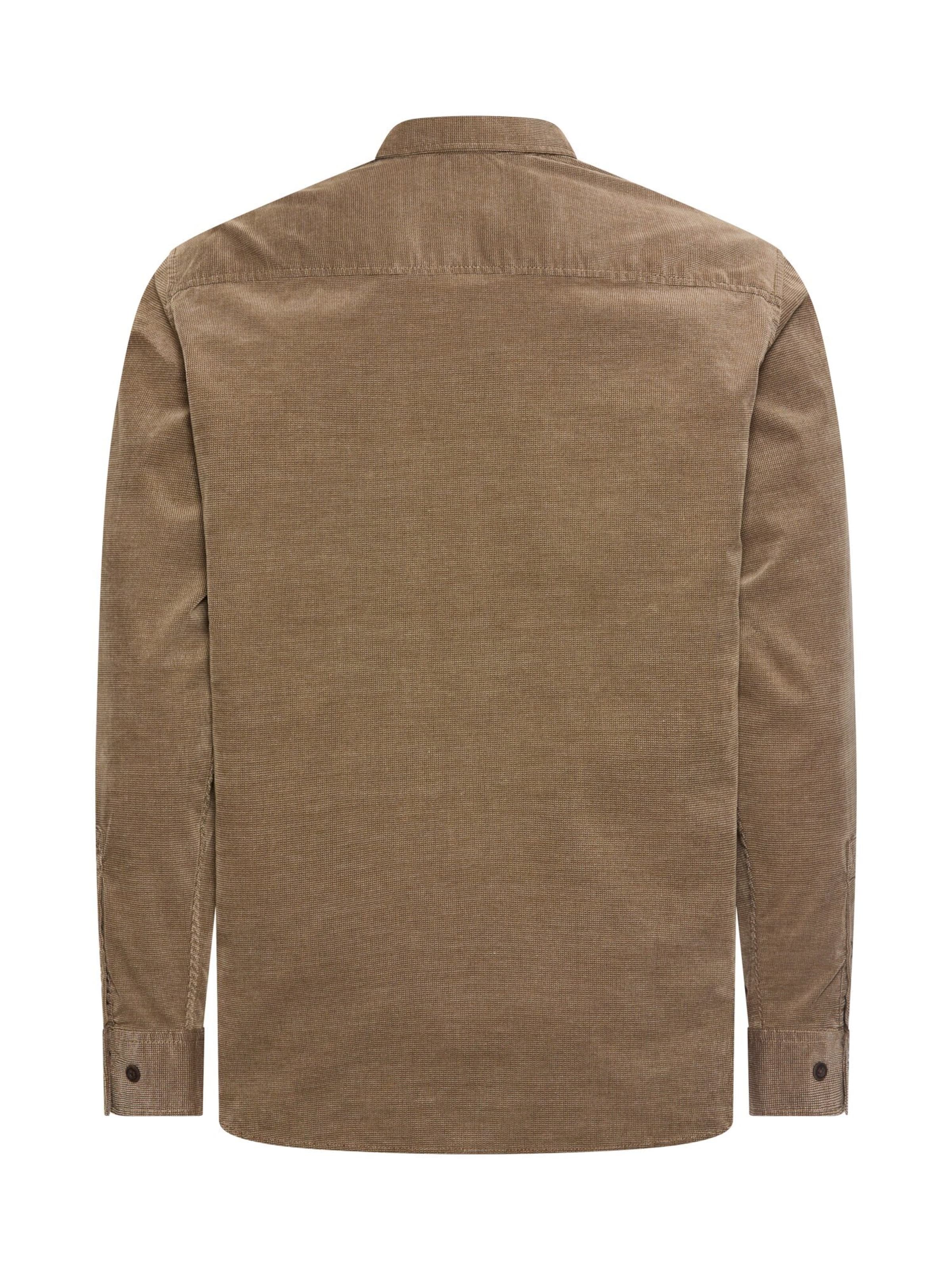 CAMEL ACTIVE Regular fit Button Up Shirt in Brown