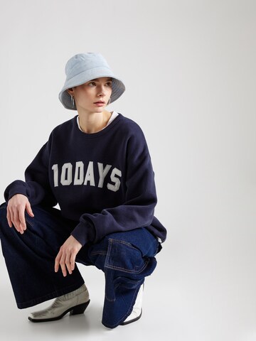 10Days Sweatshirt i blå