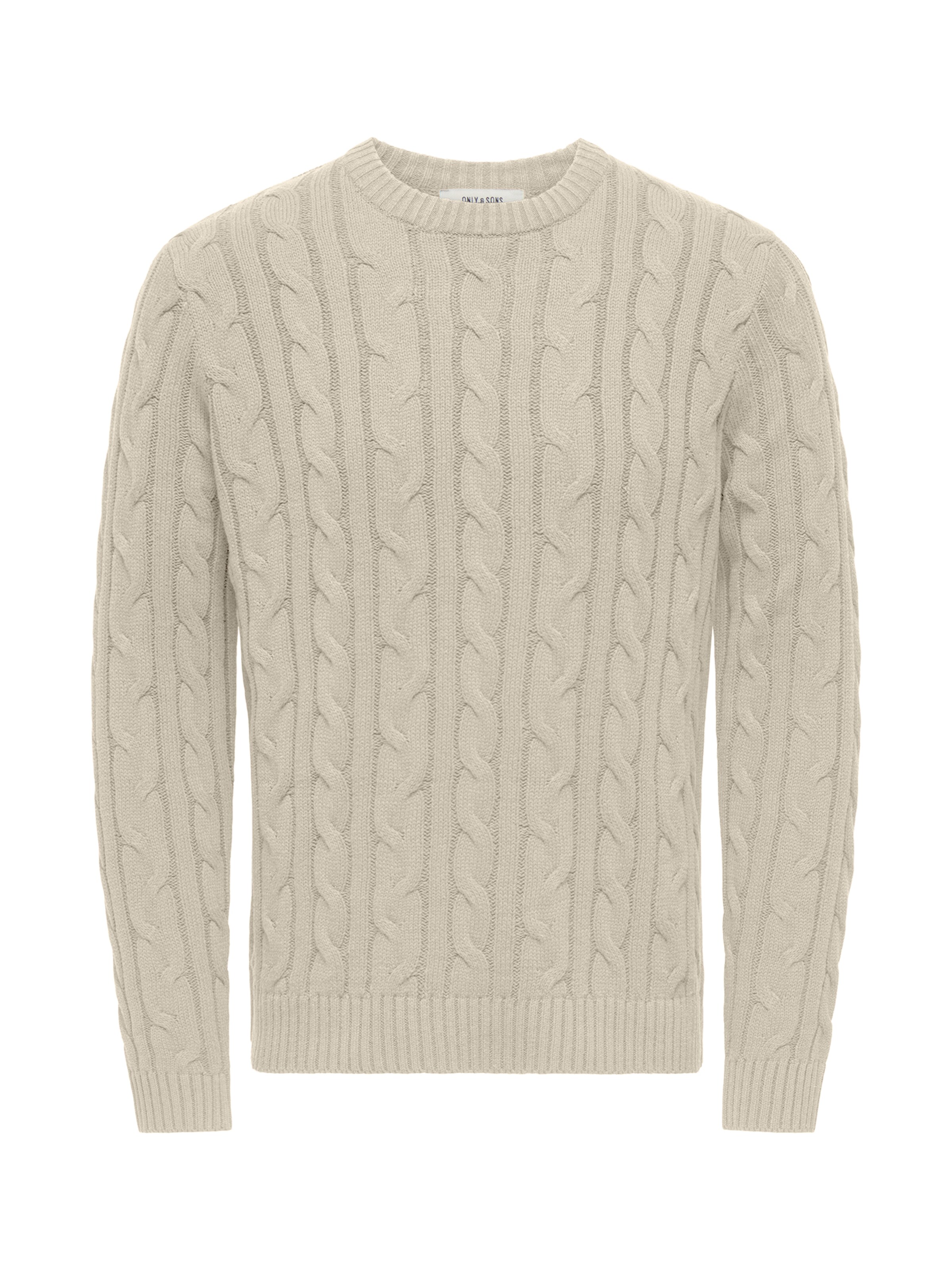 smėlio Only & Sons Megztinis 'ONSKIM': priekis