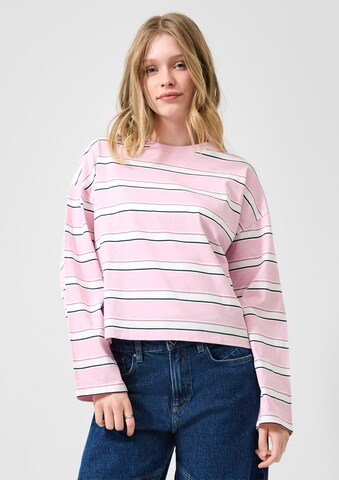 T-shirt QS en rose : devant